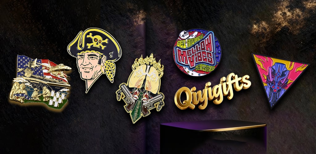 Custom Enamel Pins Banner - Mobile