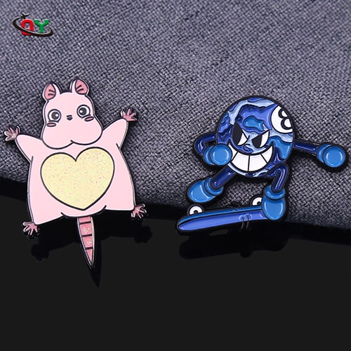 Cute Cartoon Character Enamel Pin